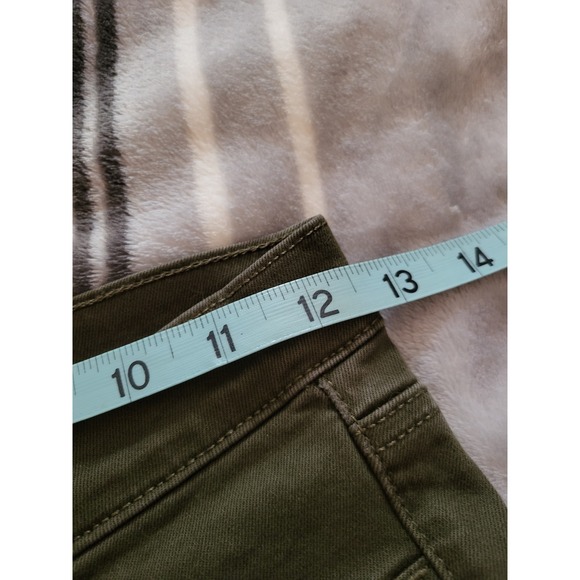 Gap 1969 Easy Leggings Olive Green Distressed Skinny Pants Womens Sz: 00 Regular - Picture 9 of 12